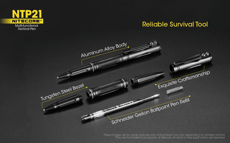 Nitecore NTP21 tactical pen