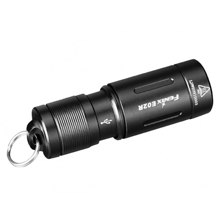 Fenix E02R flashlight black