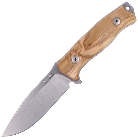 LionSteel G10 Canvas Olive Woods knife, Satin Blade (M5 UL)