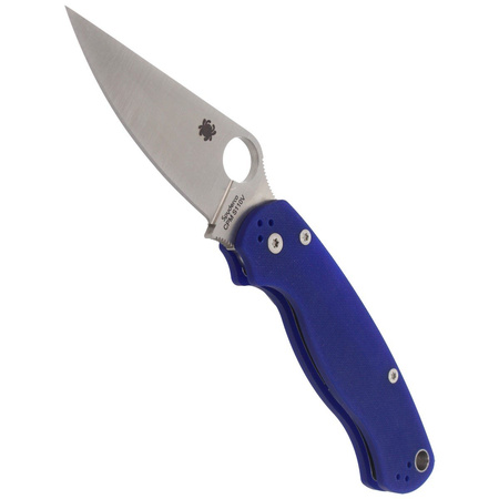 Spyderco Para Military 2 G-10 Midnight Blue CPM S110V Folding Knife - C81GPDBL2