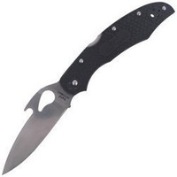 Spyderco Byrd Cara Cara 2 FRN Emerson Black Plain Folding Knife (BY03PBK2W)