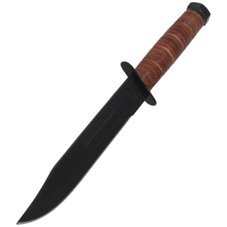 Herbertz Solingen Leather pattern Ka-Bar 180mm knife (101018)