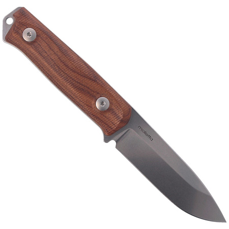 LionSteel Bushcraft Santos Wood / Stone Washed knife (B41 ST)