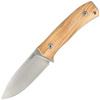 LionSteel Bushcraft Olive Wood, Satin M390 by Molletta (M4 UL) knife