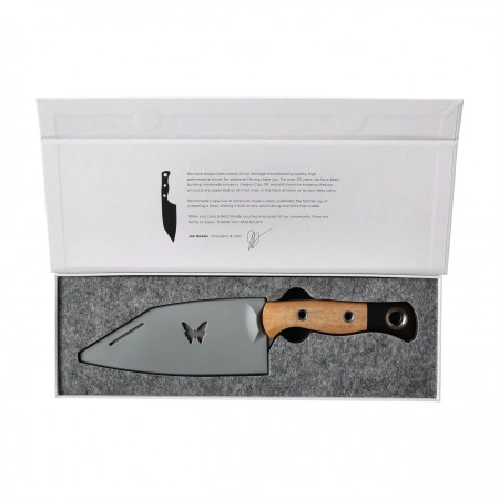 Benchmade Station Knife 4010-02 Maple Richlite Kitchen Knife
