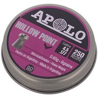 Apolo Hollow Point 4.52 mm shotgun shell, 250 rounds. 0.60g/9.0gr (19201-2)