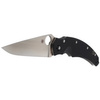 Spyderco Opus Black G-10 Plain Folding Knife - C218GP