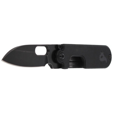 BlackFox Bean Gen2 Full Black Stone Washed Black G10 Folding Knife (BF-719G10)