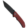 CIVIVI Brazen Burgundy G10 knife, Black Stonewashed (C2023B)