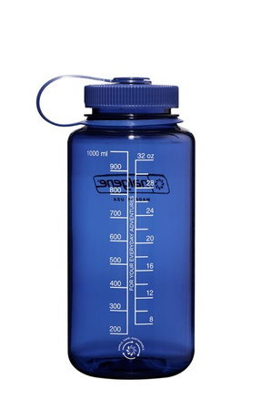 Nalgene Everyday 1L Widemouth Bidon Bottle - Monochrome Denim Sustain