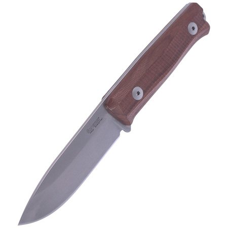 LionSteel Bushcraft Santos Wood / Stone Washed knife (B40 ST)