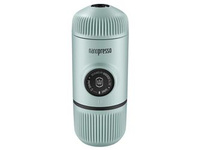 Wacaco Nanopresso - Portable Travel Coffee Maker - Arctic Blue with case