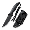 Civivi Stormridge Black G10, Black Stonewashed Nitro-V knife (C23041-1)