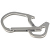 CIVIVI Click Carabiner Keychain Multi-Tool, Gray Titanium (CA-01A)