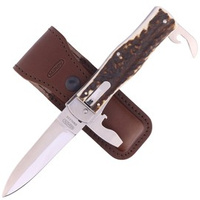 Mikov Predator Deer Stag Knife, Mirror 3 Blade (241-NP-3/KP)