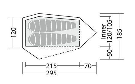 Robens - Challenger 2 Exp 2-person tent