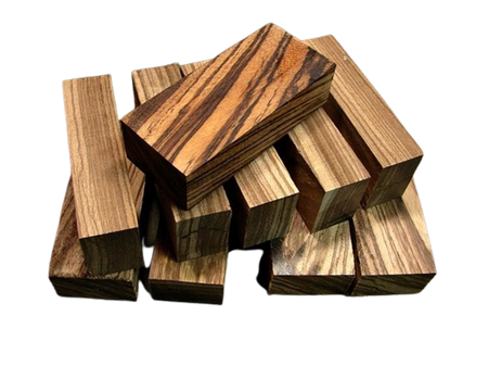 Zebrano Wood - Block