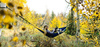 ENO SingleNest hiking hammock - Grey/Seafoam