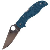 Spyderco Stretch 2 Blue FRN Straight Spine K390 Folding Knife (C90FP2K390)