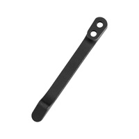 Civivi Black Titanium Pocket Clip and Screw Set for WE, Civivi (T003D)