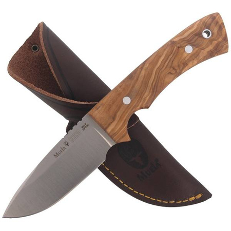 Muela Full Tang Olive Wood 90mm Knife (RHINO-9.OL)