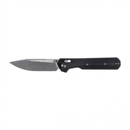 KNIVESPL - The First Sandvik 14C28N folding knife, black G10, Stonewashed/Satin