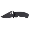 Spyderco Para Military 2 G-10 Black / Black Blade Folding Knife - C81GPBK2