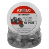 Apolo - Deterrent Semi Soft rubber bullets .50 cal, 1.15 g, 50 pcs.