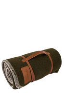 Sheep's Wool Blanket 150x200cm Petromax Moss Green