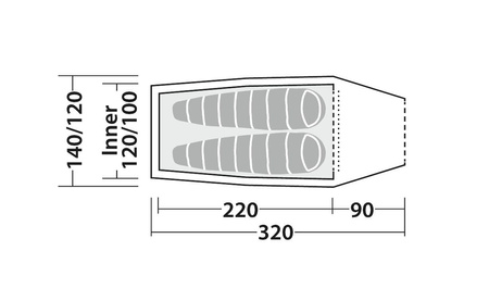 Robens - Touring Tent Arch 2 - Route Series