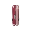 Leatherman Rebar Heathered Cranberry multitool (833317) - 17 tools
