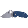 Spyderco Para 3 FRN Cobalt-Blue SPY27 Plain Folding Knife (C223PCBL)