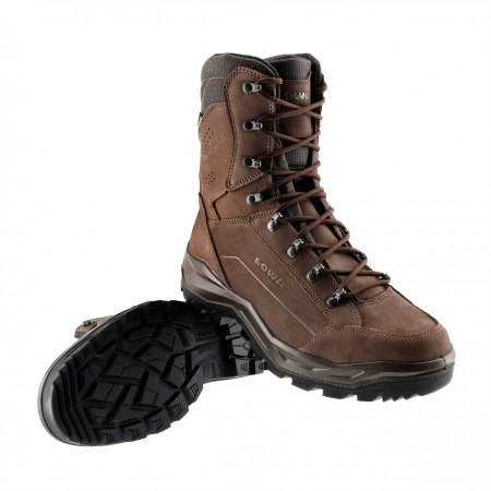 LOWA Renegade II N GTX HI TF military boots - dark brown
