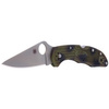 Spyderco Delica 4 FRN ZOME GREEN PLAIN folding knife (C11ZFPGR)