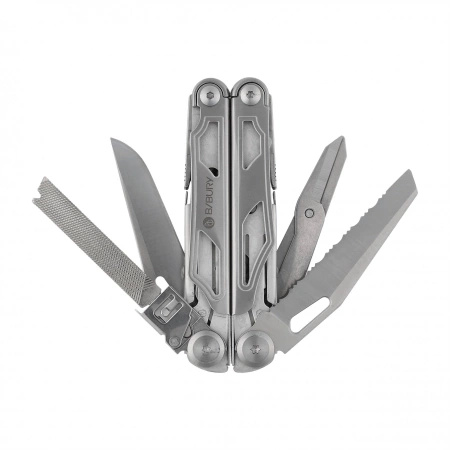 Bibury Pliers Pro Silver multitool - 19 tools
