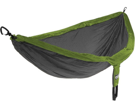 ENO DoubleNest hiking hammock - Lime/Charcoal