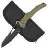 CIVIVI Spiny Dogfish Green G10, Black Stonewashed 14C28N by Gavko Knives (C22006-3) knife