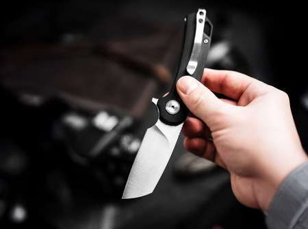 Boker Magnum - Cliff Wharn 440B Knife