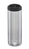 TKWide VI Cafe Cap Klean Kanteen 473ml Brushed Stainless thermal mug