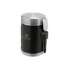 Stanley CLASSIC 0.4 L dinner thermos with cutlery - black