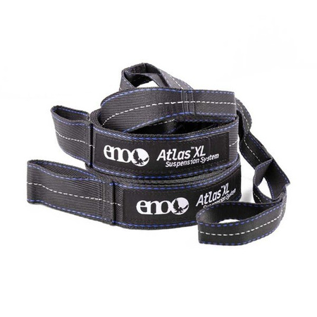 ENO Atlas XL Strap Black/Royal hammock suspension