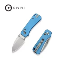 CIVIVI Baby Banter 2 Knife Blue Aluminum, Satin Nitro-V by Ben Petersen (C23074-1)