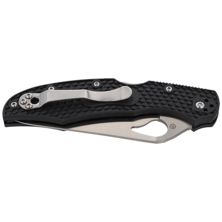 Spyderco Byrd Cara Cara 2 FRN Black Plain Folding Knife (BY03PBK2)