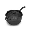 Petromax Cast-Iron Saucepan KR2- cast iron saucepan with lid