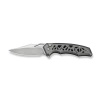 Civivi Anaaki Gray Aluminum, Satin Nitro-V Folding Knife (C24039-2)