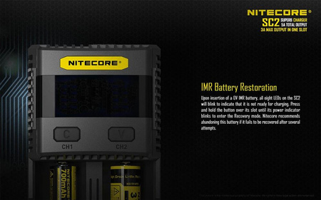 Battery charger - Nitecore SC2