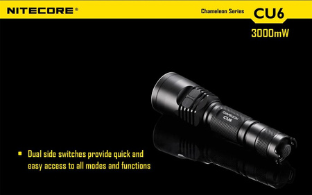 Nitecore CU6 Chameleon Flashlight (Ultraviolet) 440 lumens