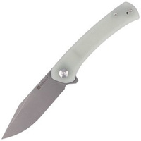 Sencut Snap Natural G10, Gray Stonewashed 9Cr18MoV Folding Knife (SA05C-V1)