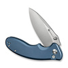 Sencut Cybrix Blue Aluminum, Satin 9Cr18MoV Folding Knife (S23098A-4)