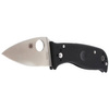 Spyderco Lil' Temperance 3 Black G-10 Plain Folding Knife - C69GP3